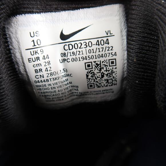 Nike Shoes Mens 10 Athletic Trainers Quest Running Sneakers Lace Up Active Blue main image 4